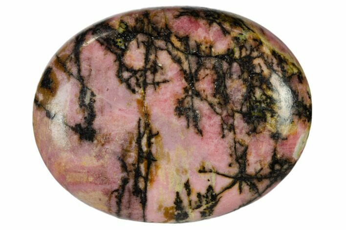 1.8" Polished Rhodonite Pocket Stone  - Photo 1